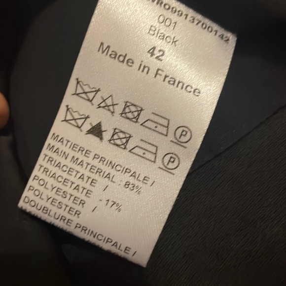 Chloe ruffle sleeve crepe - Picture 5 of 5